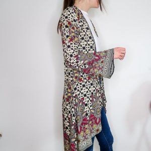 Boohoo Printed Duster Kimono